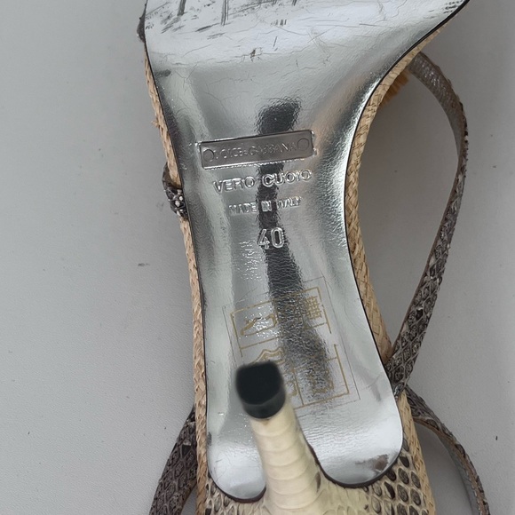 Dolce & Gabbana High Heel Sandals - Picture 3 of 4